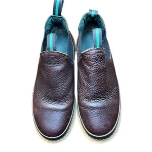 Georgia Boot Giant Romeo Boots Mens Size 9 W Brown Leather Slip On Work GR262